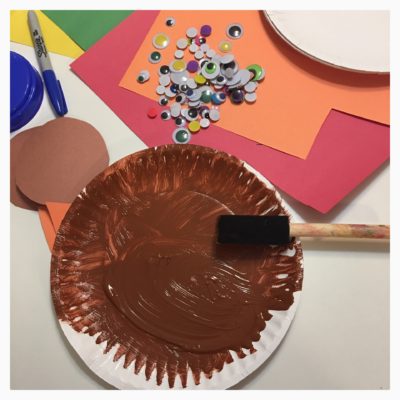 Turkey plate painting @how2playtoday