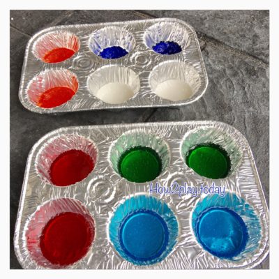 DIY Sun Catchers or you can even make these into ornaments.  Using a muffin tin, pour mini crystals to fill the bottom.  Melt in oven at 400 degrees for 15 min.  Let cool and pop them out.  Drill a hole to hang them together or individually.  