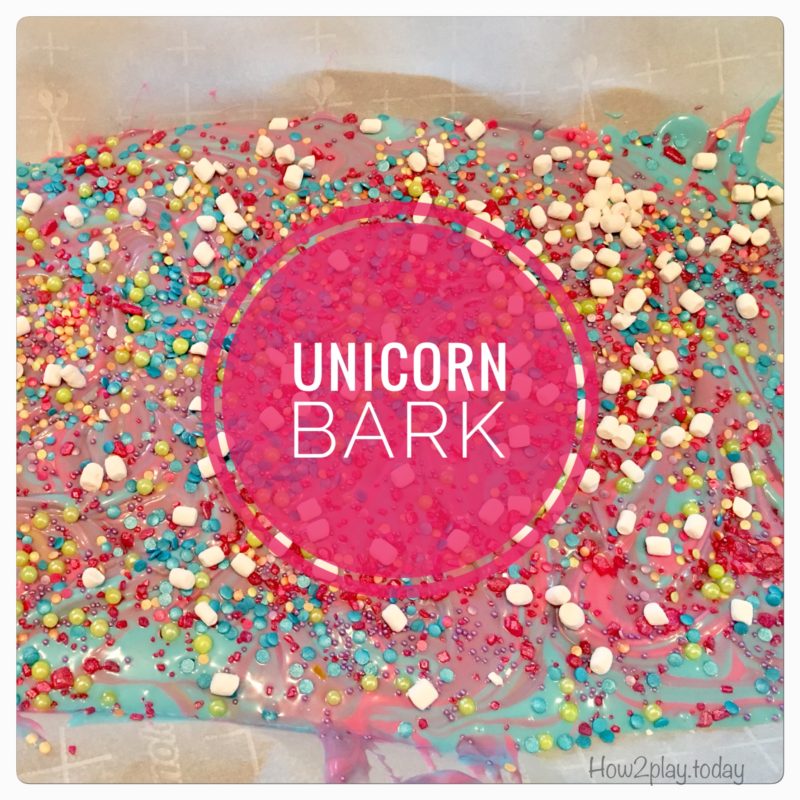 How to make Unicorn Bark for your next celebration.