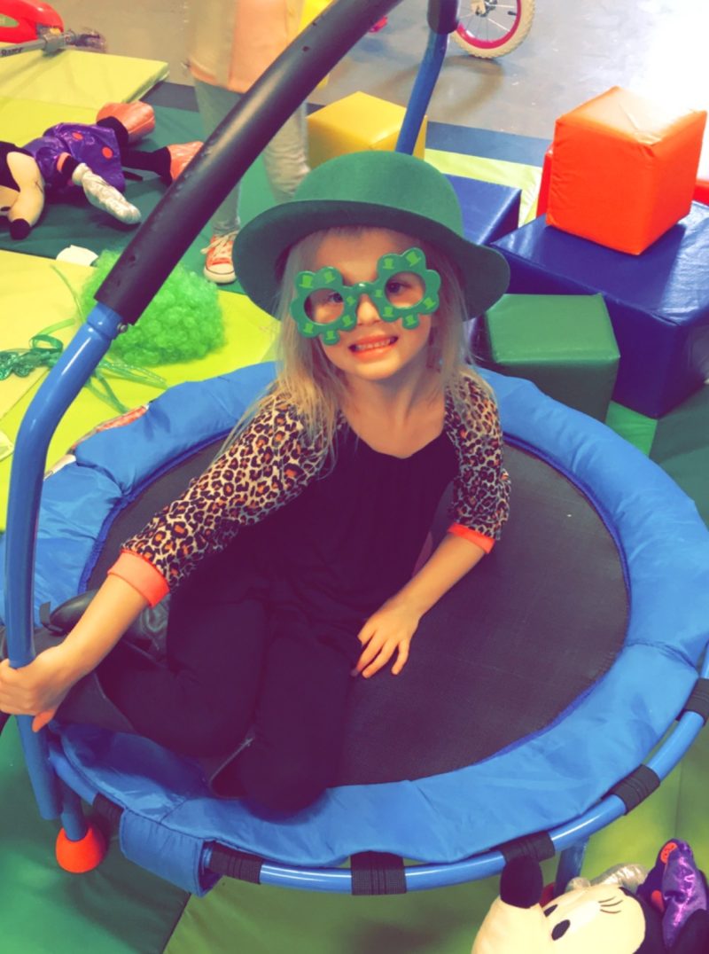 The day can't be complete without dress-up, of course. Fill a basket with any green clothes or accessories you have around and let your children use their imagination.