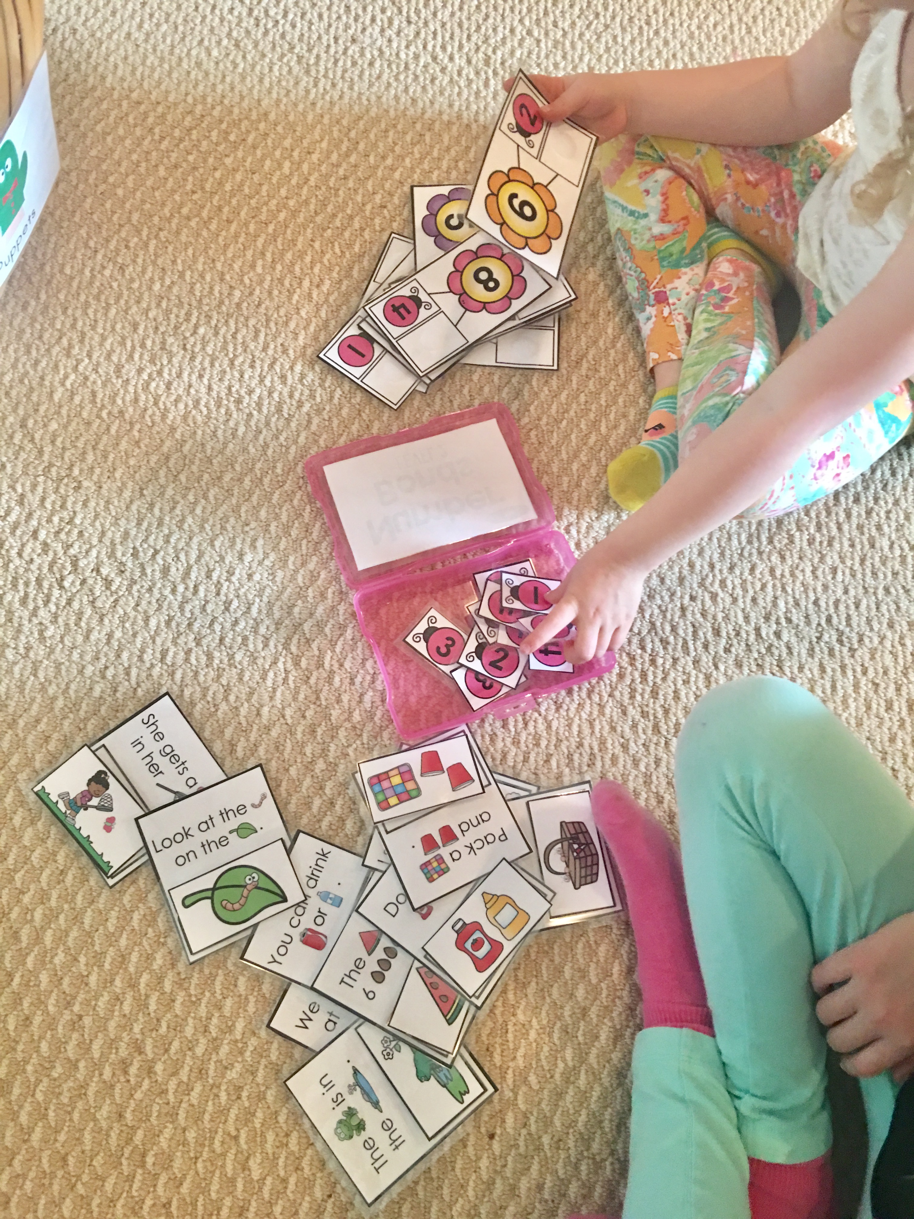 Task Boxes promote independent learning, support basic concepts, and the kids really enjoy "playing" with them. Who says learning has to be boring.