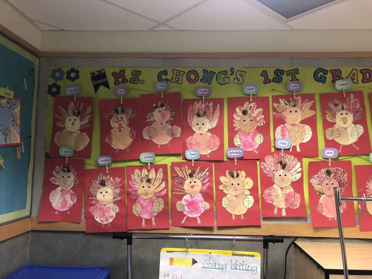Wild Turkeys created by First Graders