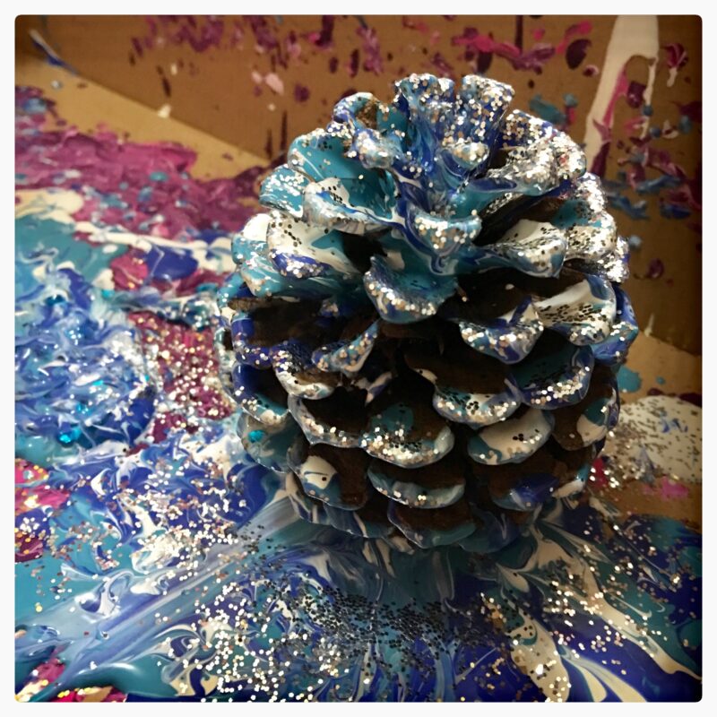 Pine Cone Art How2playtoday 2670